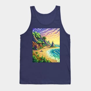 Kawaii Anime Beach Tank Top